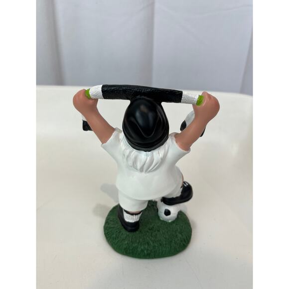 BVB 6" Wir Sind Borussia Dortmund Garden Gnome Scarf Soccer Ball Figure - Picture 3 of 9